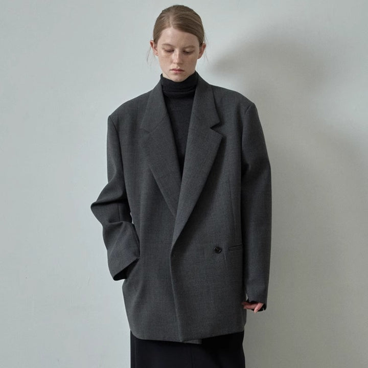 Kvinnoversized blazer i klassisk stil Mirla-Eva Jonsson