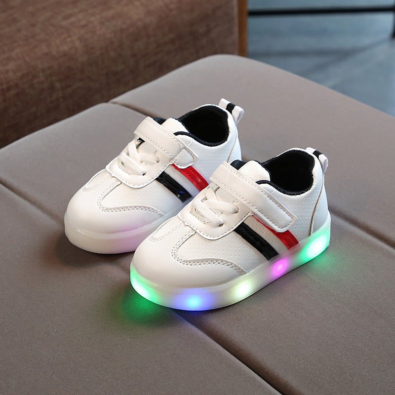 LED Barn Sneakers med flexibel sula-Eva Jonsson