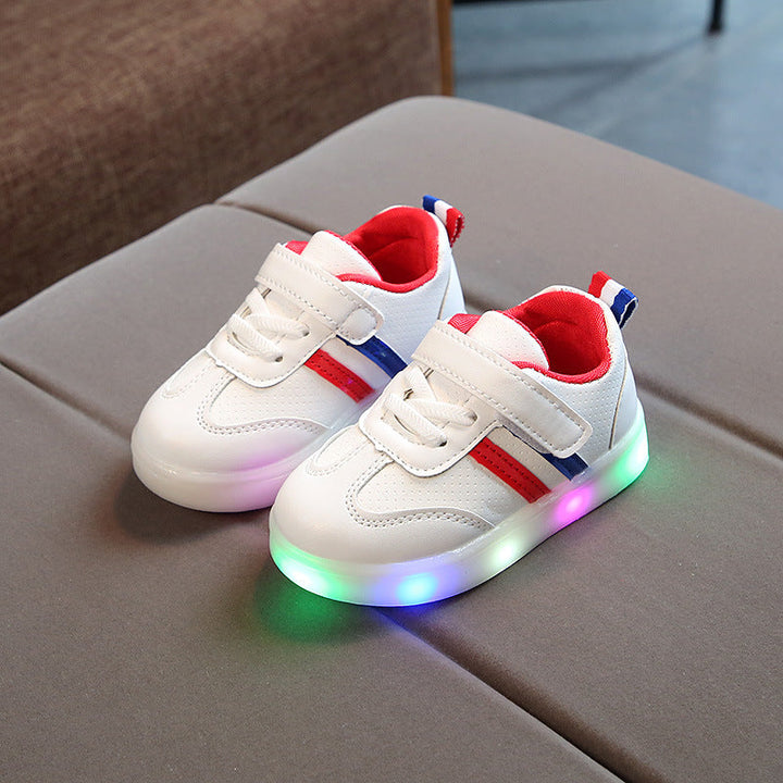 LED Barn Sneakers med flexibel sula-Eva Jonsson