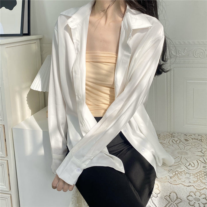Ladies Elegant and Flowing Blouse Mirla-Eva Jonsson