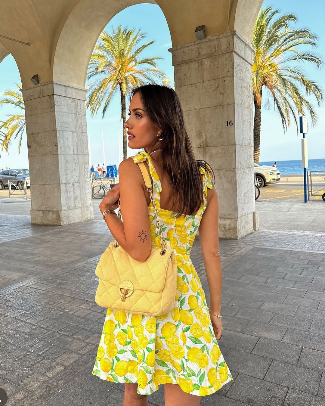 Lemon Jurk - Mini zomerjurk met bandjes voor dames-Eva Jonsson