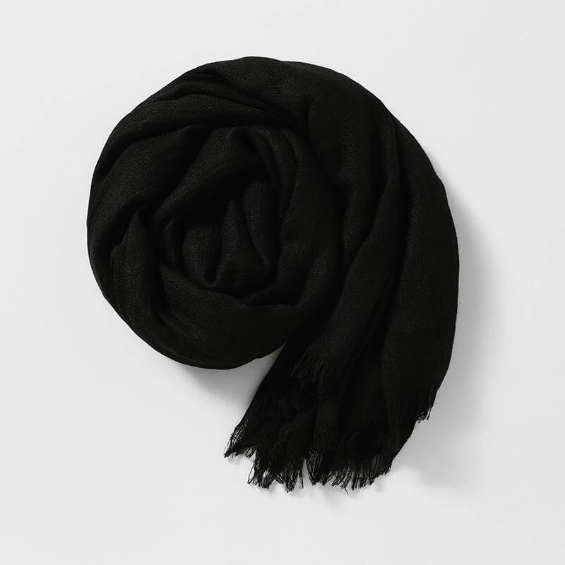 Linne scarf | Lätt | Mjuk | Vårscarf | Scarf för kvinnor-Eva Jonsson
