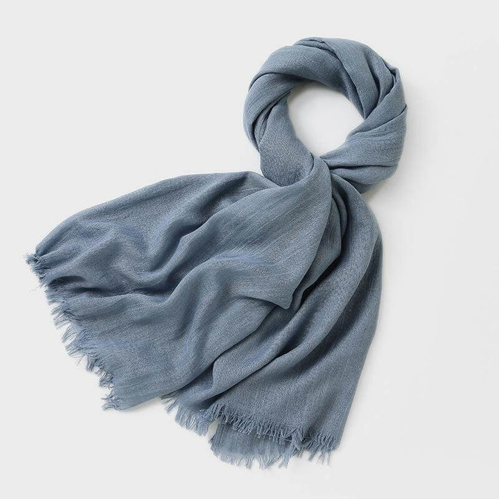 Linne scarf | Lätt | Mjuk | Vårscarf | Scarf för kvinnor-Eva Jonsson