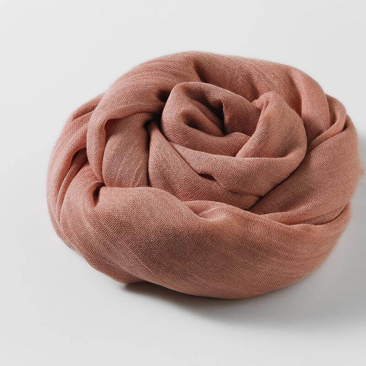 Linne scarf | Lätt | Mjuk | Vårscarf | Scarf för kvinnor-Eva Jonsson