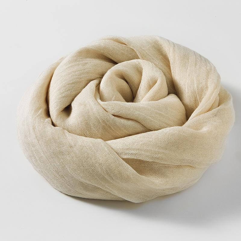 Linne scarf | Lätt | Mjuk | Vårscarf | Scarf för kvinnor-Eva Jonsson