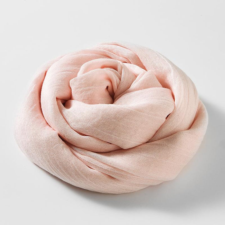 Linne scarf | Lätt | Mjuk | Vårscarf | Scarf för kvinnor-Eva Jonsson