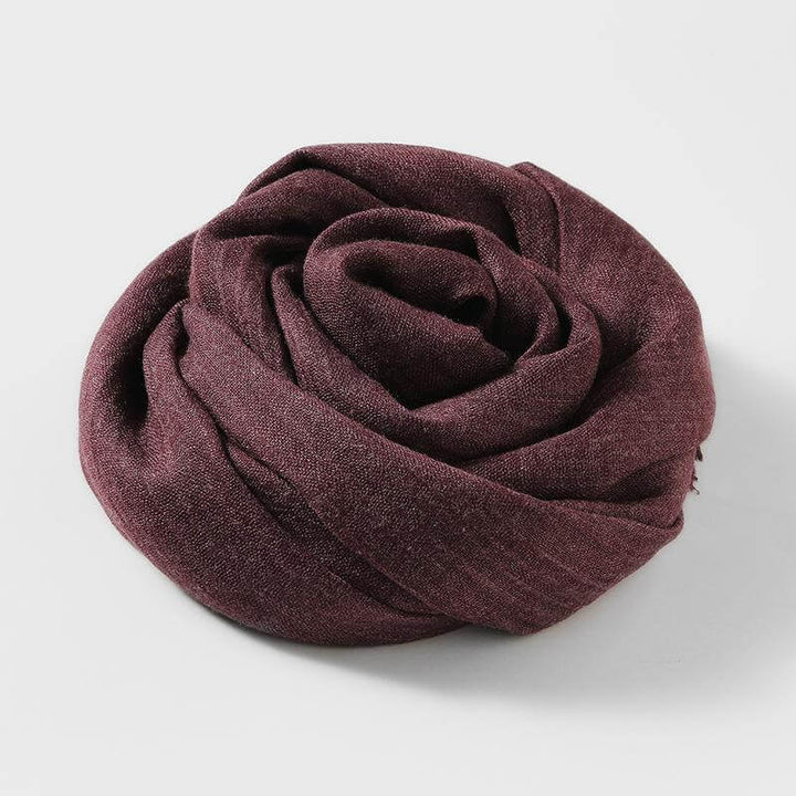 Linne scarf | Lätt | Mjuk | Vårscarf | Scarf för kvinnor-Eva Jonsson