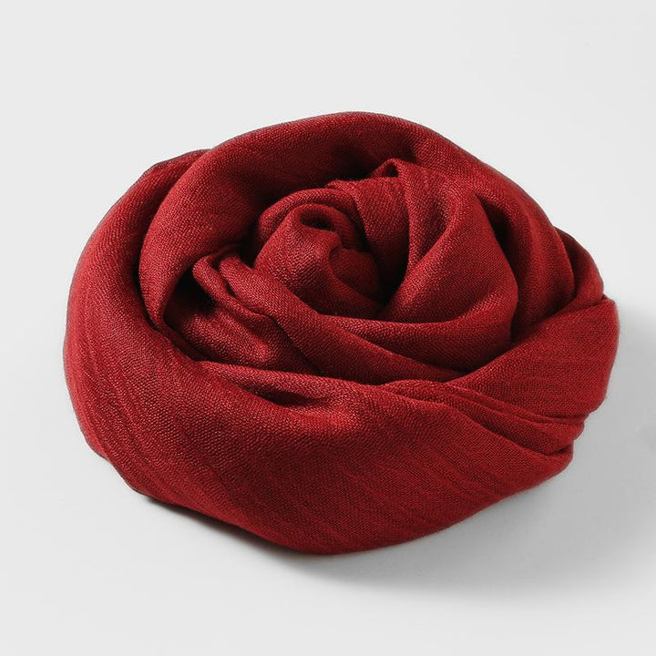 Linne scarf | Lätt | Mjuk | Vårscarf | Scarf för kvinnor-Eva Jonsson