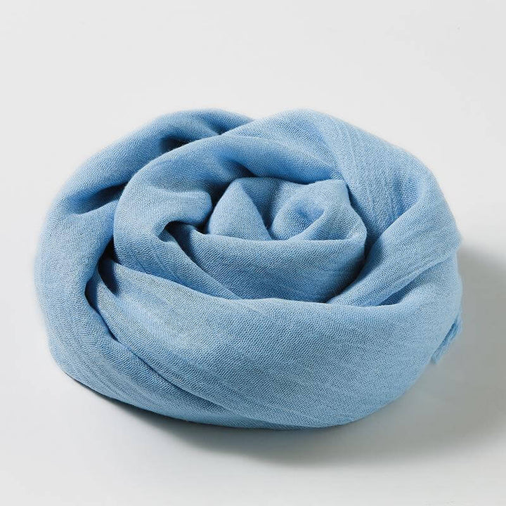 Linne scarf | Lätt | Mjuk | Vårscarf | Scarf för kvinnor-Eva Jonsson