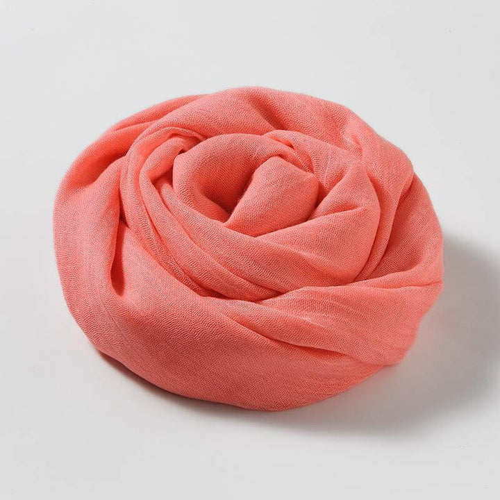 Linne scarf | Lätt | Mjuk | Vårscarf | Scarf för kvinnor-Eva Jonsson