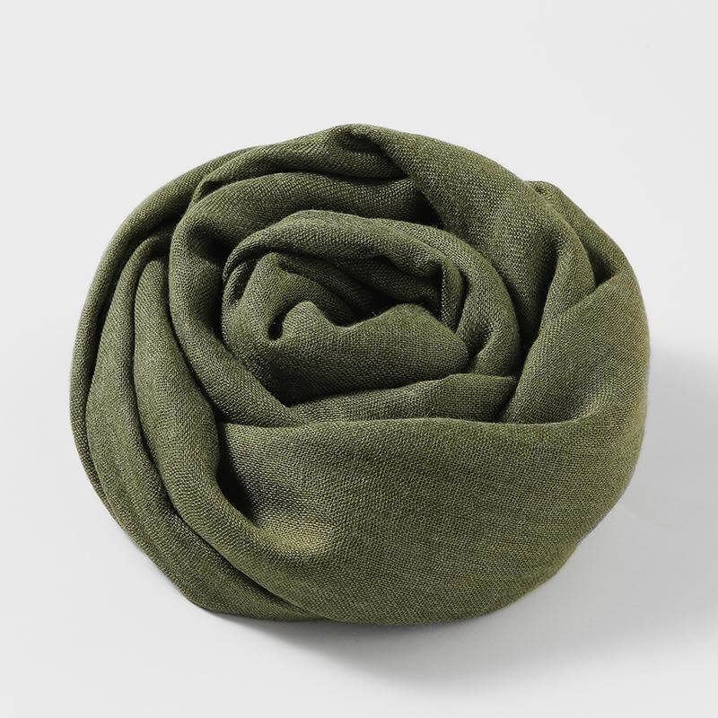 Linne scarf | Lätt | Mjuk | Vårscarf | Scarf för kvinnor-Eva Jonsson