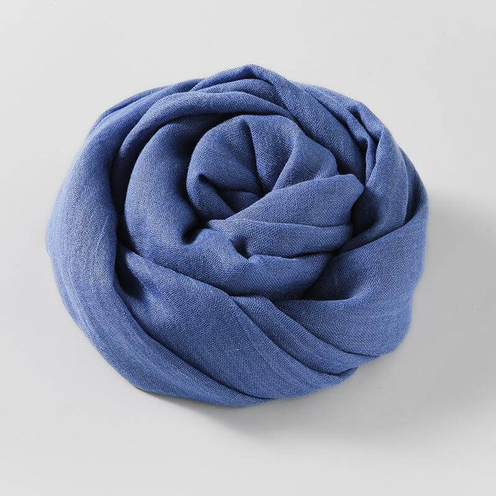 Linne scarf | Lätt | Mjuk | Vårscarf | Scarf för kvinnor-Eva Jonsson