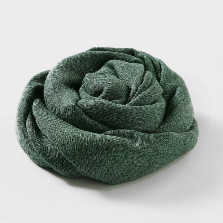 Linne scarf | Lätt | Mjuk | Vårscarf | Scarf för kvinnor-Eva Jonsson