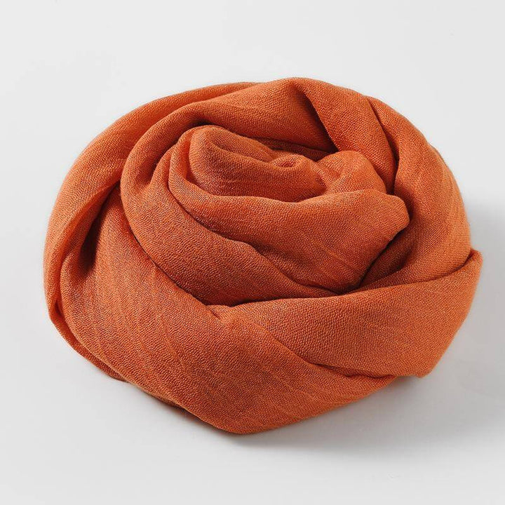 Linne scarf | Lätt | Mjuk | Vårscarf | Scarf för kvinnor-Eva Jonsson