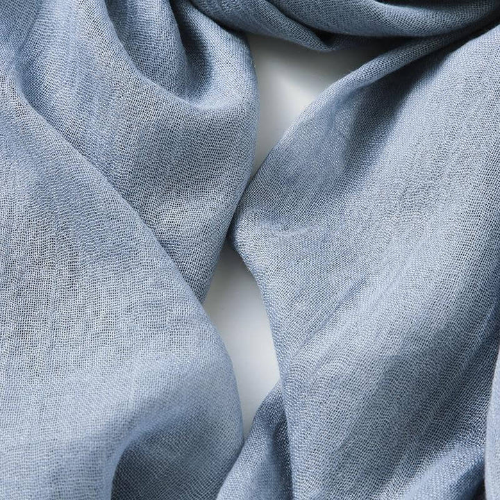 Linne scarf | Lätt | Mjuk | Vårscarf | Scarf för kvinnor-Eva Jonsson
