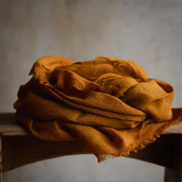 Linne scarf | Lätt | Mjuk | Vårscarf | Scarf för kvinnor-Eva Jonsson
