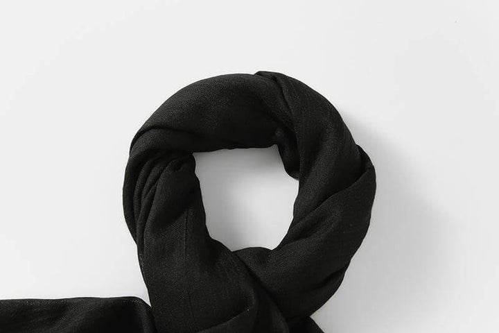 Linne scarf | Lätt | Mjuk | Vårscarf | Scarf för kvinnor-Eva Jonsson