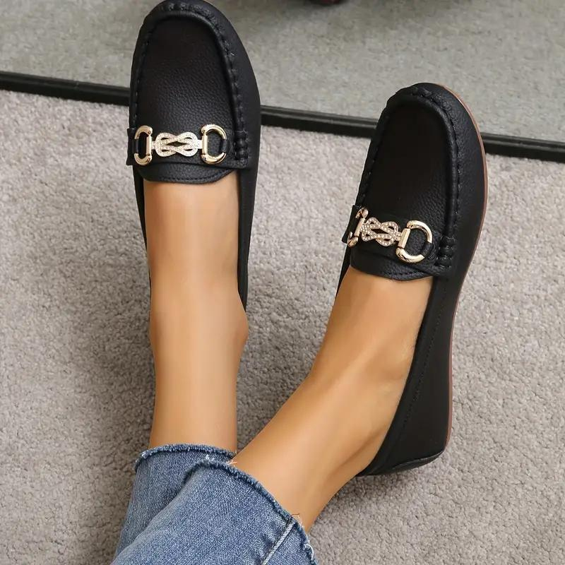 Loafers, Platta, Lättvikts, Loafers för kvinnor, Skor för sommaren-Eva Jonsson