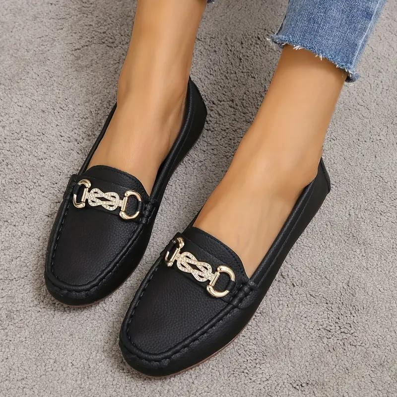Loafers, Platta, Lättvikts, Loafers för kvinnor, Skor för sommaren-Eva Jonsson
