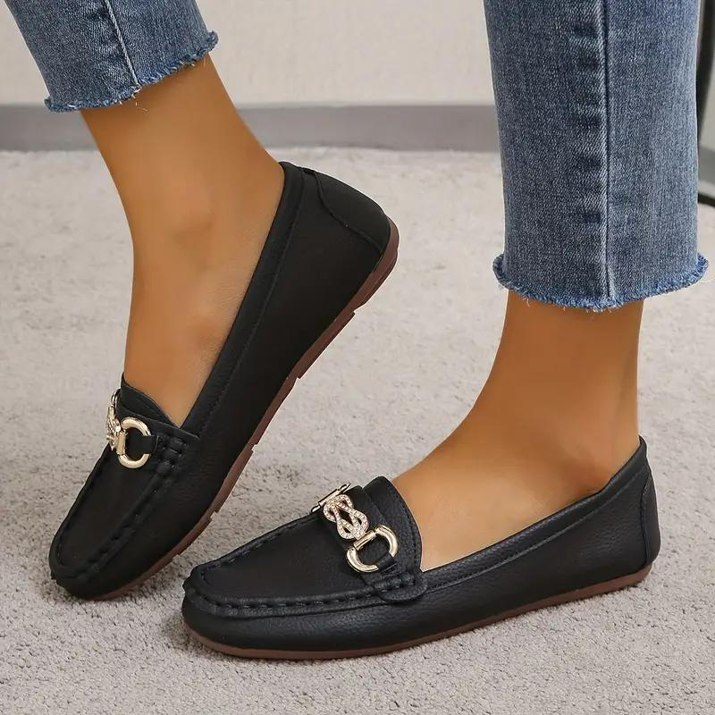 Loafers, Platta, Lättvikts, Loafers för kvinnor, Skor för sommaren-Eva Jonsson
