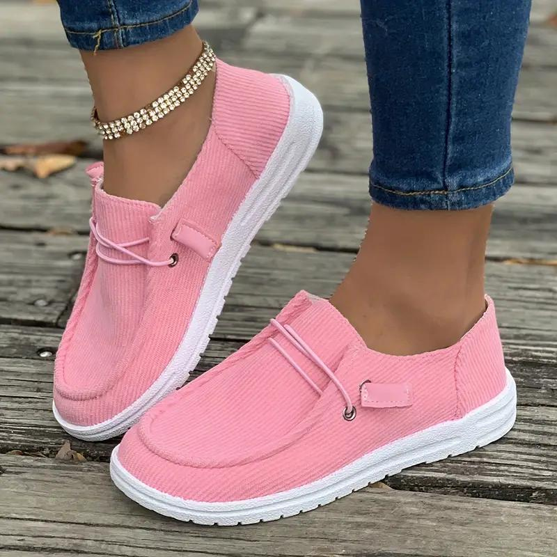 Loafers, Slip On, Lättviktsskor, Damskor, Canvasskor-Eva Jonsson