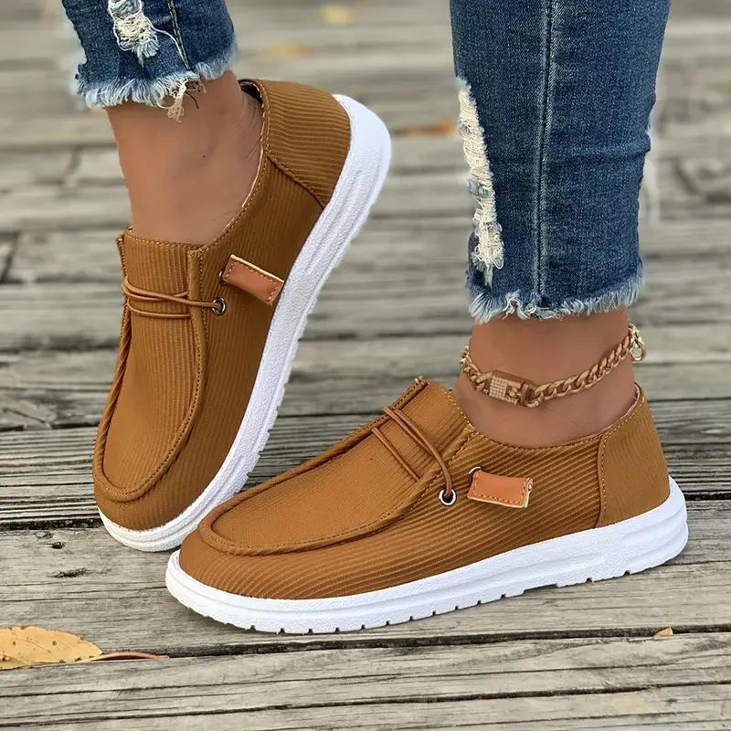 Loafers, Slip On, Lättviktsskor, Damskor, Canvasskor-Eva Jonsson