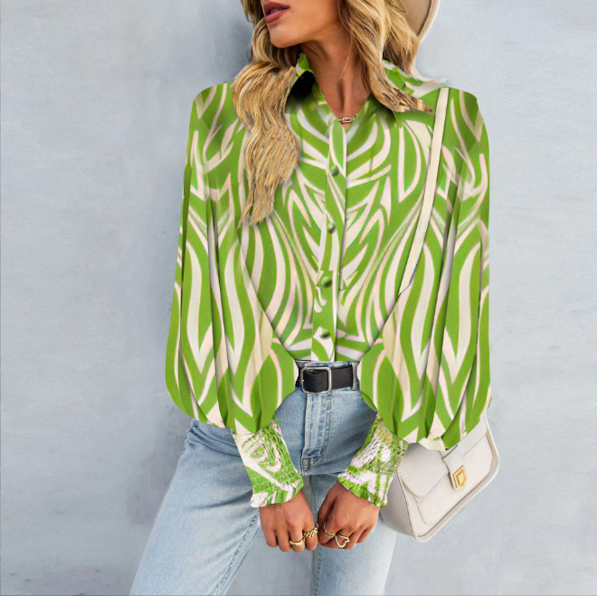 Lorraine Blus | Snygg skjorta med knappar för kvinnor-Eva Jonsson