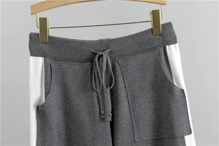 Loungewear Set - Långärmad - Lös passform - Träningsoverall - Tvådelat set-Eva Jonsson