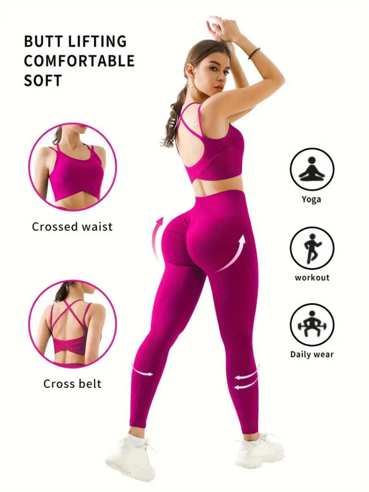 Lysandra Träningsoutfit | Matchande 2st Activewear för kvinnor-Eva Jonsson