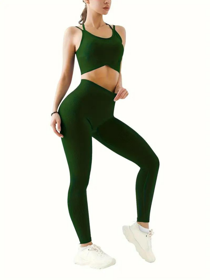 Lysandra Träningsoutfit | Matchande 2st Activewear för kvinnor-Eva Jonsson