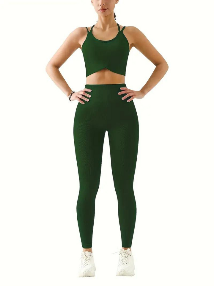 Lysandra Träningsoutfit | Matchande 2st Activewear för kvinnor-Eva Jonsson