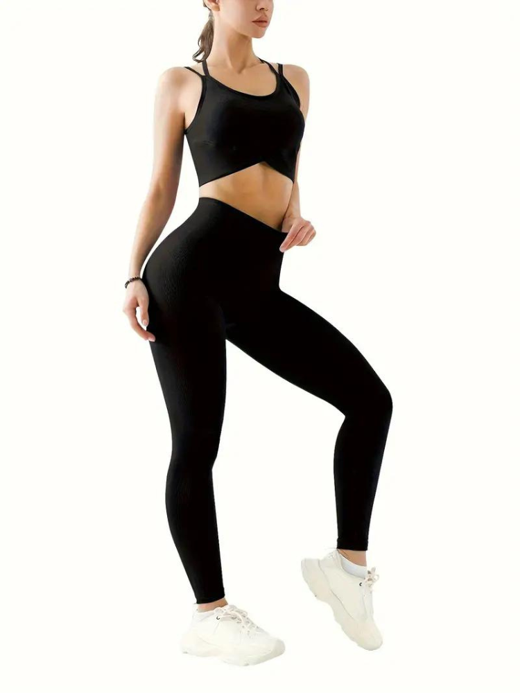 Lysandra Träningsoutfit | Matchande 2st Activewear för kvinnor-Eva Jonsson