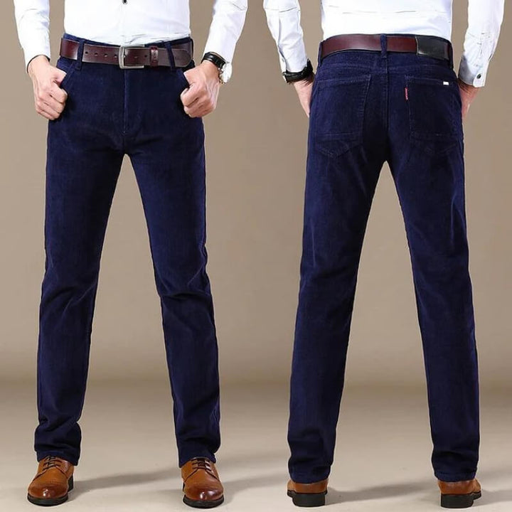 Manchesterbyxor för män | Regular Fit | Straight Leg | Manchesterjeans | Byxor för män-Eva Jonsson