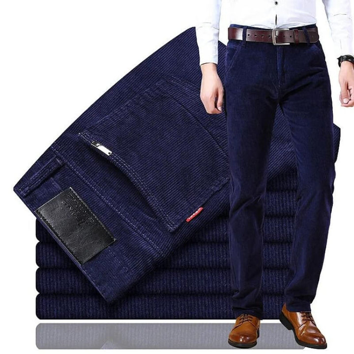 Manchesterbyxor för män | Regular Fit | Straight Leg | Manchesterjeans | Byxor för män-Eva Jonsson