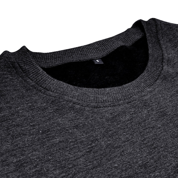 Mans Bekväma Crew Neck Sweatshirt Mirla-Eva Jonsson