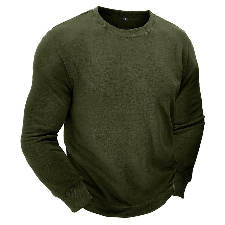 Mans Bekväma Crew Neck Sweatshirt Mirla-Eva Jonsson