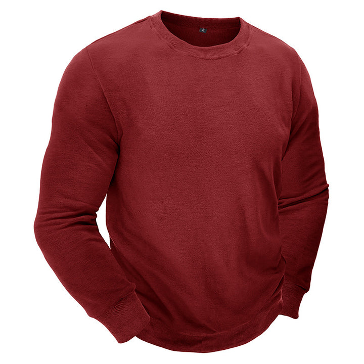 Mans Bekväma Crew Neck Sweatshirt Mirla-Eva Jonsson