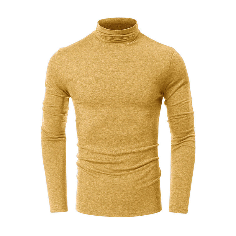 Mäns Elegant Turtleneck Tröja gjord av högkvalitativ Bomull Blandning Mirla-Eva Jonsson