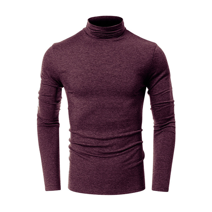 Mäns Elegant Turtleneck Tröja gjord av högkvalitativ Bomull Blandning Mirla-Eva Jonsson