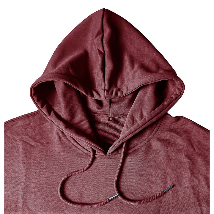 Mans Hoodie med Modernt Färgblockdesign Mirla-Eva Jonsson