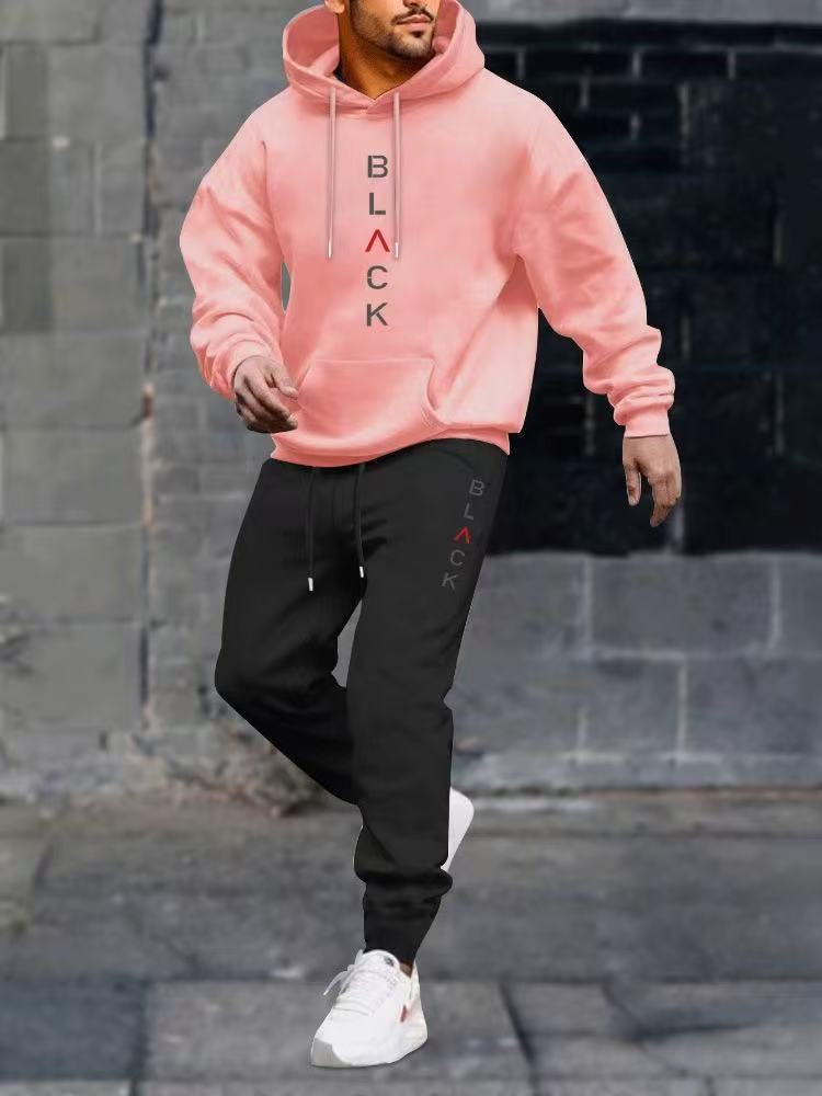Mäns Hoodie och Joggingbyxor Set Mirla-Eva Jonsson