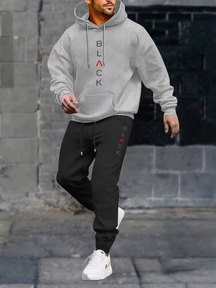 Mäns Hoodie och Joggingbyxor Set Mirla-Eva Jonsson