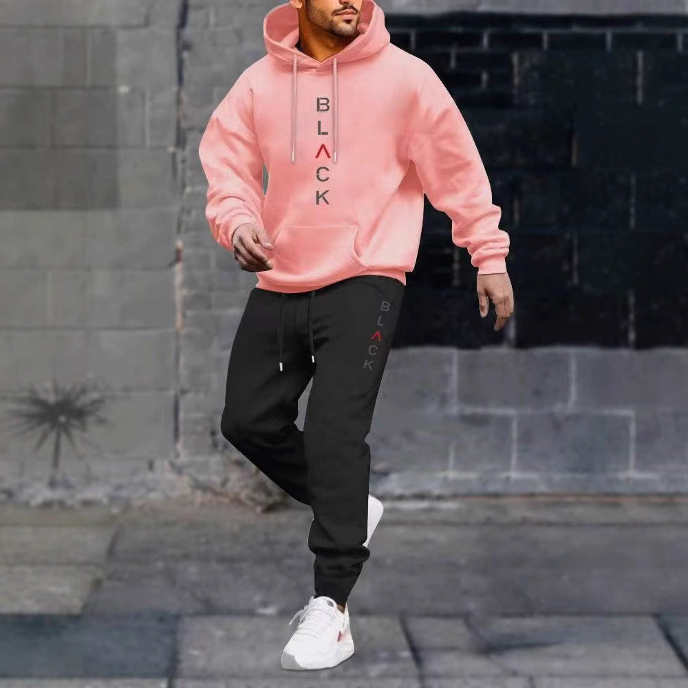 Mäns Hoodie och Joggingbyxor Set Mirla-Eva Jonsson