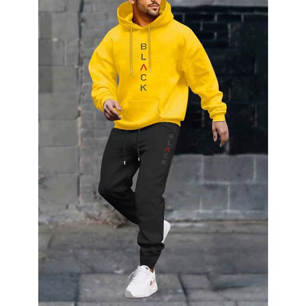 Mäns Hoodie och Joggingbyxor Set Mirla-Eva Jonsson