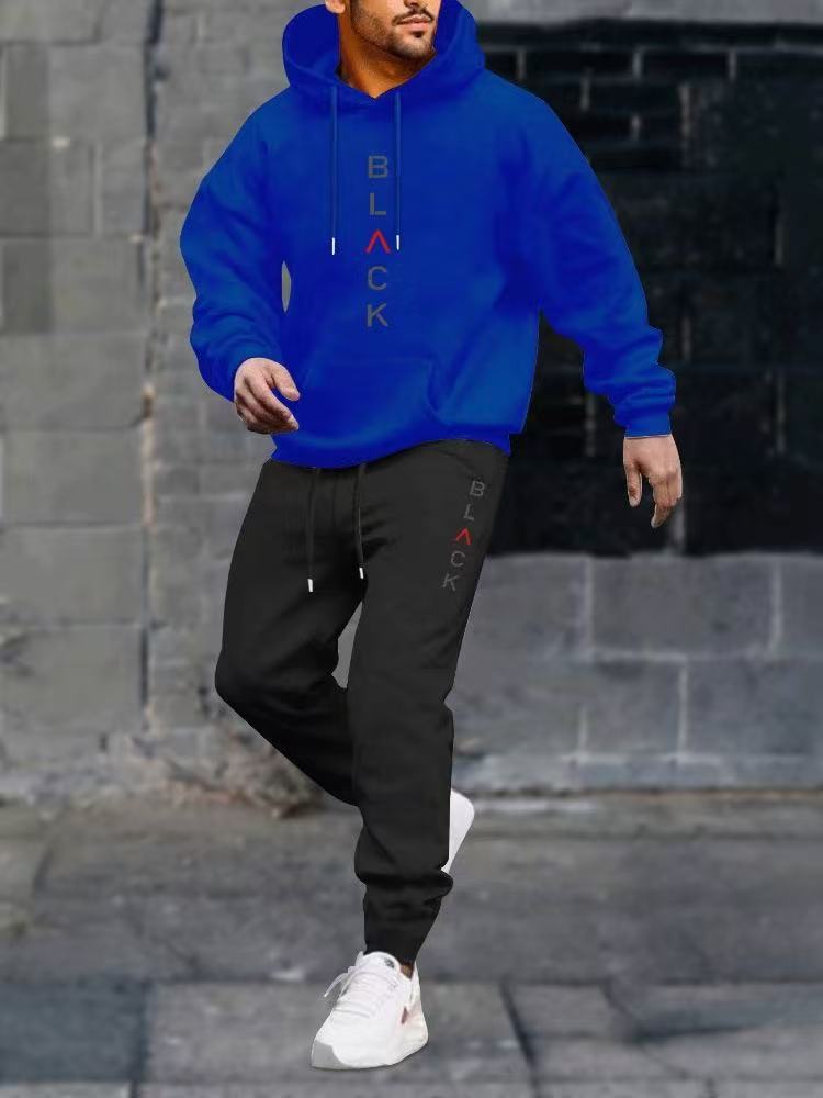 Mäns Hoodie och Joggingbyxor Set Mirla-Eva Jonsson