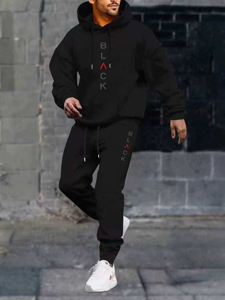 Mäns Hoodie och Joggingbyxor Set Mirla-Eva Jonsson