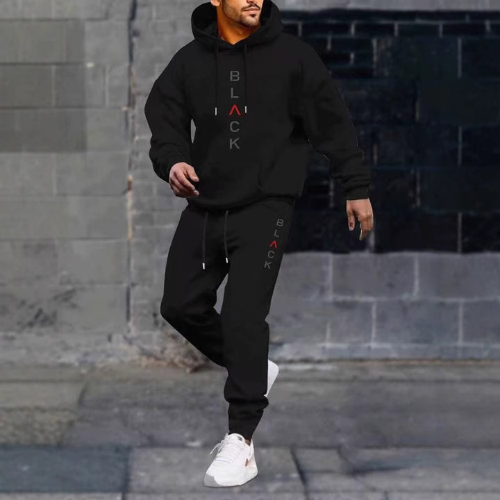 Mäns Hoodie och Joggingbyxor Set Mirla-Eva Jonsson