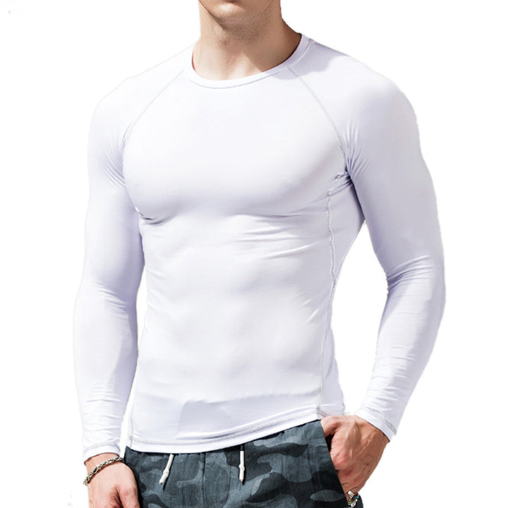 Mäns funktionell long sleeve skjorta med andningsbart material och slim fit skärning Mirla-Eva Jonsson