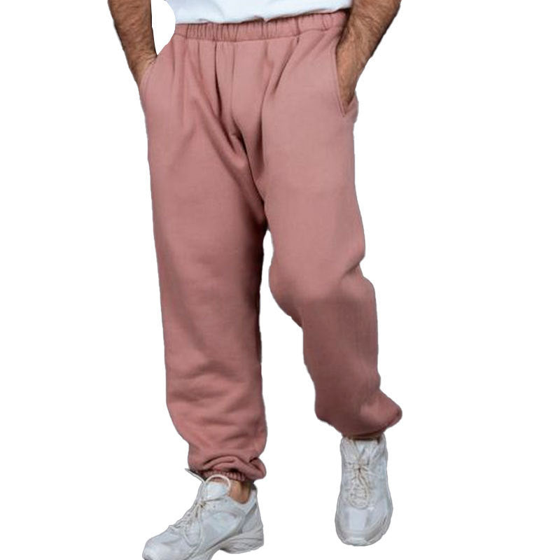 Mäns sportiga casual byxor med elastisk midja och praktiska sidofickor Mirla-Eva Jonsson