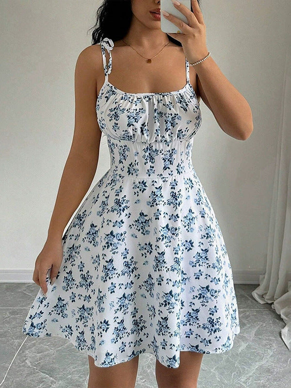 Maxikjol i ledig stil för damer med blommönster från Eva Jonsson-Eva Jonsson